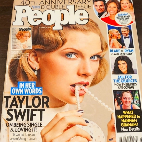 Taylor Swift People Magazine - Picture 1 of 3